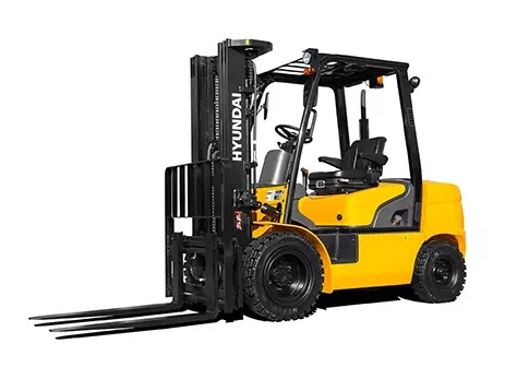 Газ-бензиновый вилочный автопогрузчик 3 тонны Hyundai 30LE-7 (фото)
