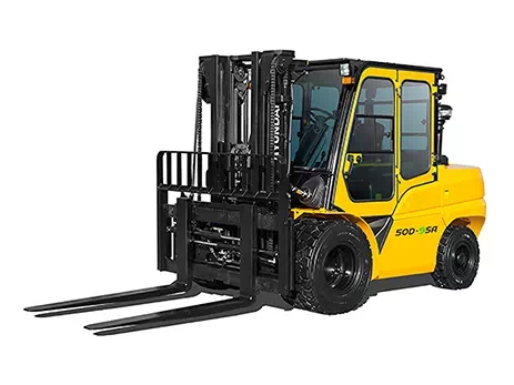 Дизельный вилочный погрузчик 5 тонн Hyundai 50D-9SA (фото)